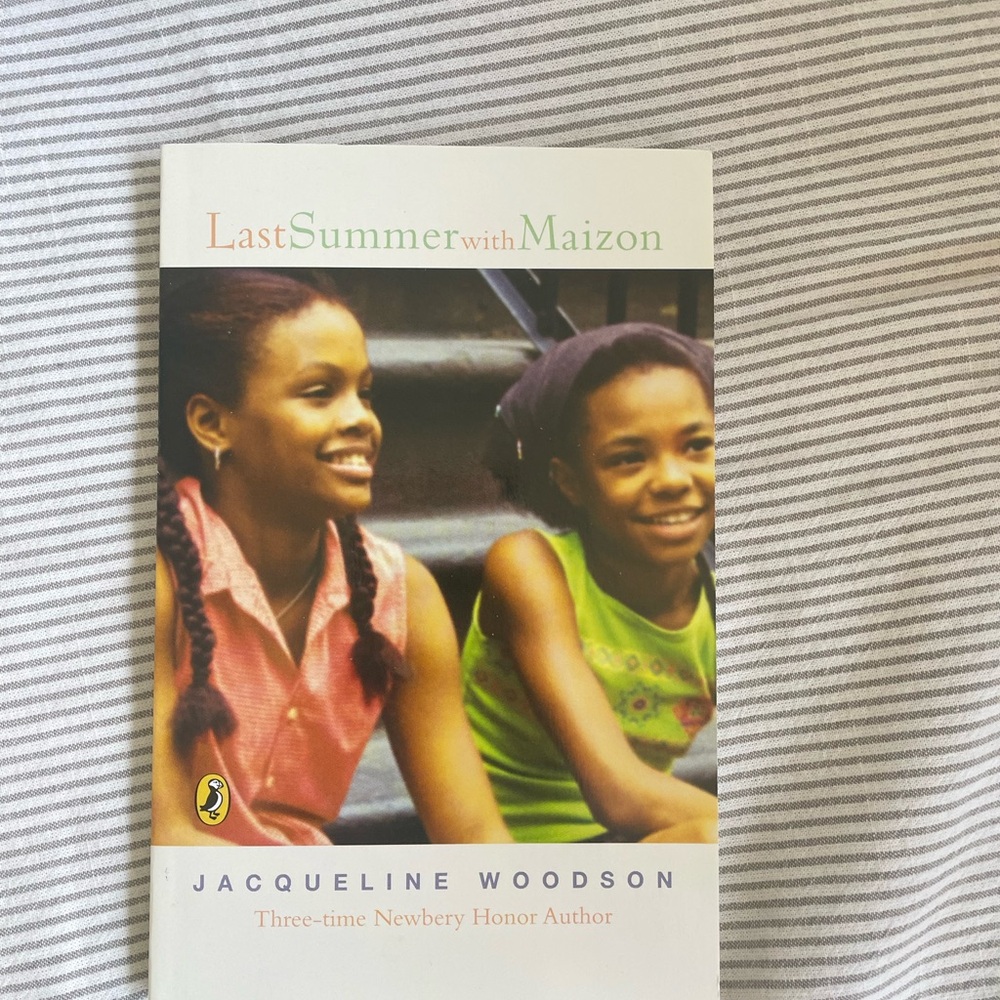 Scholastic 'Last Summer with Maizon' Book